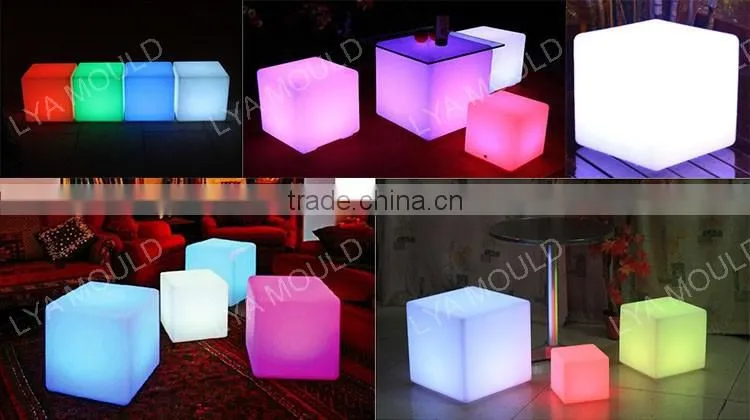 PE material cheap nightclub led bar furniture