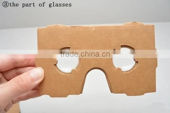 Cheap Bulk price google cardboard vr glasses