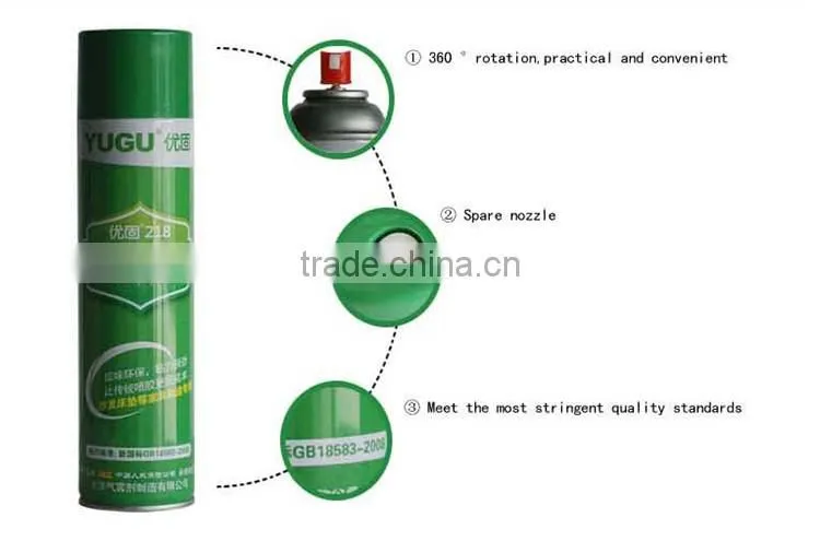2015 hot selling GUERQI218 adhesive for sponges