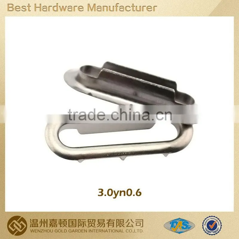 Metal Gunmetal Brass Oval Shape Eyelet