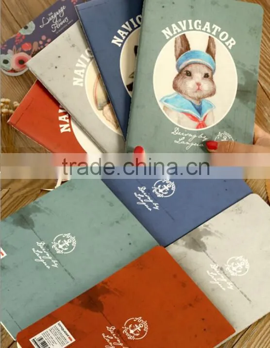 2016 Promotional Thread Binding Paper Notebook/Custom Notebook For Kids