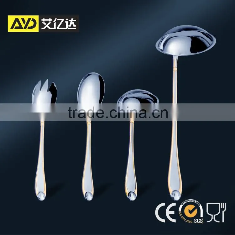 Cheap flatware! wooden box high quality competitive cheap flatware