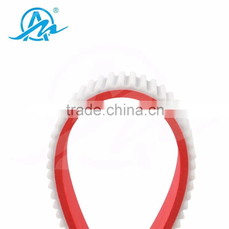 small htd 5M add red gule timing belt industrial rubber timing belts