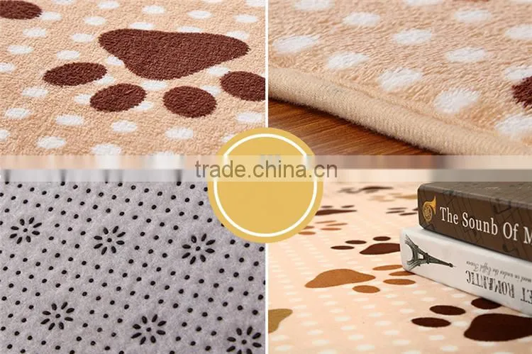 polyester antislip plain cheap fancy door mat