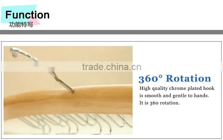 luxury wooden hangers for belt