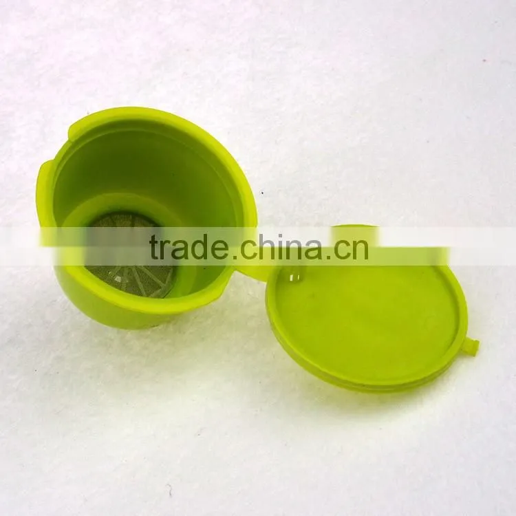 Refillable Dolce gusto plastic empty capsule compatible