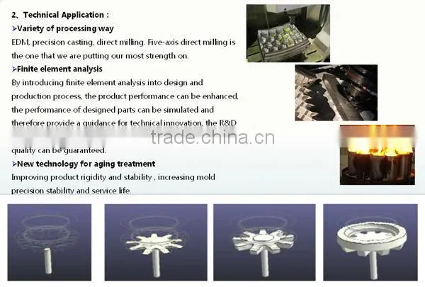 Segmented tire mold