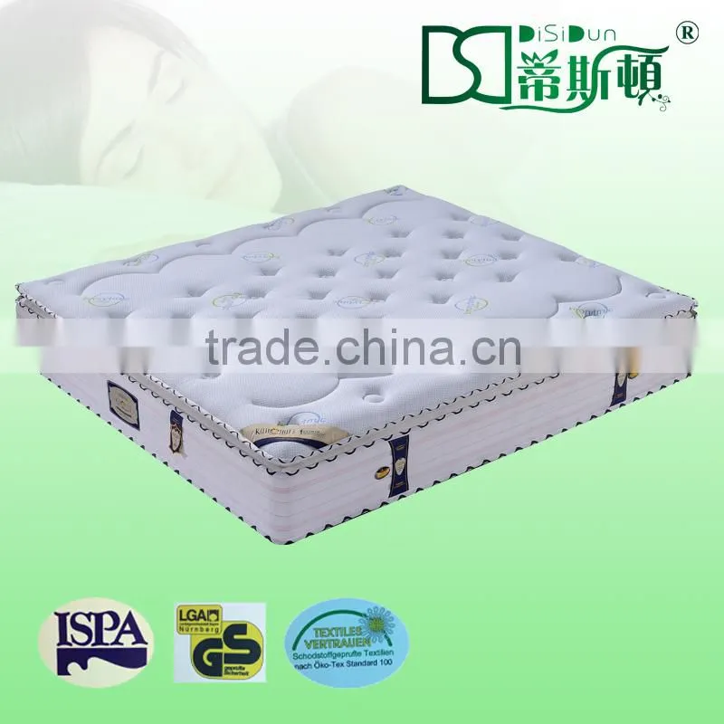 Mattress hotel double side spring 5 five star hotel mattress