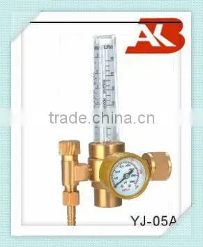 gas regulator with gauge argon regulator