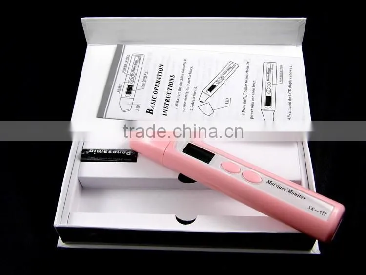 2016 hot selling digital skin moisture analyzer