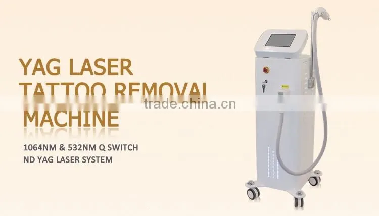 Best laser tattoo treatment machine nd yag tattoo removal laser machine