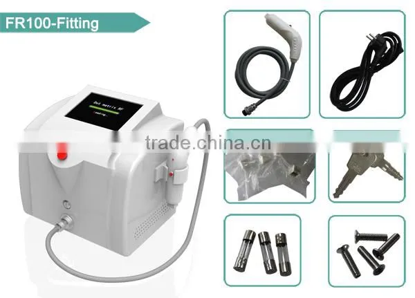 Factory direct sale! Professional skin rejuvenation/ wrinkle removal fractional rf microneedle face treatment