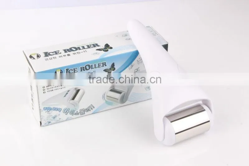 Magic facial masager home use stainless steel ice roller face massager roller