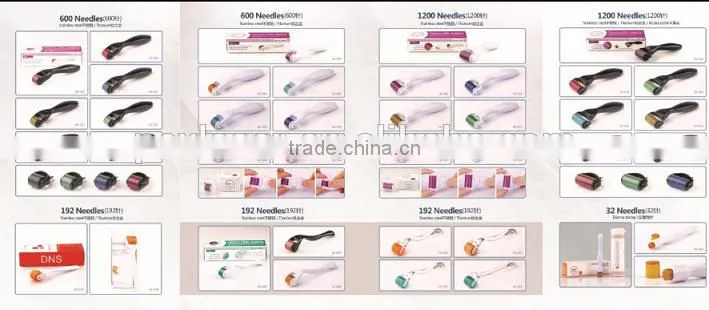 2016 best micro needle derma roller 540 dermaroller