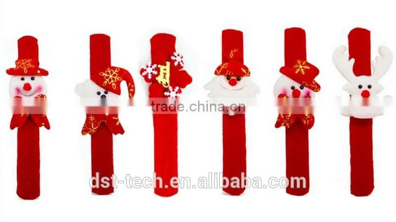 Christmas clap bracelet