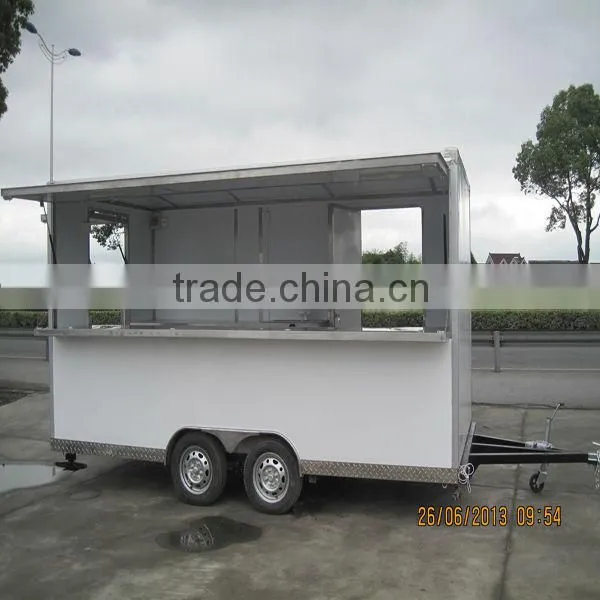 JX-FS420 Commercial Stainless Steel Outdoor Customized mobile food canteen