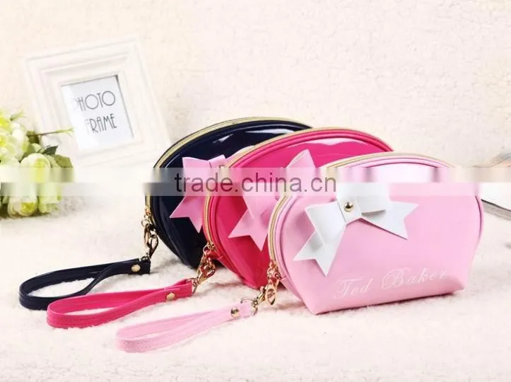2015 China Wholesale Custom Makeup Travel Toiletry Promotional Fashion Cosmetic Bags