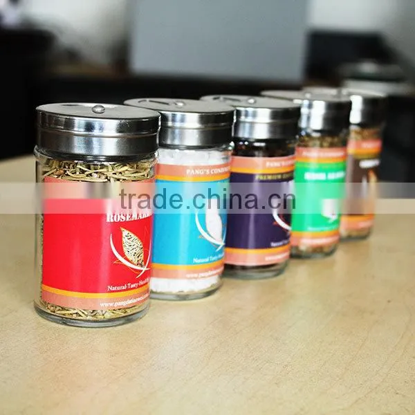 glass spice jar