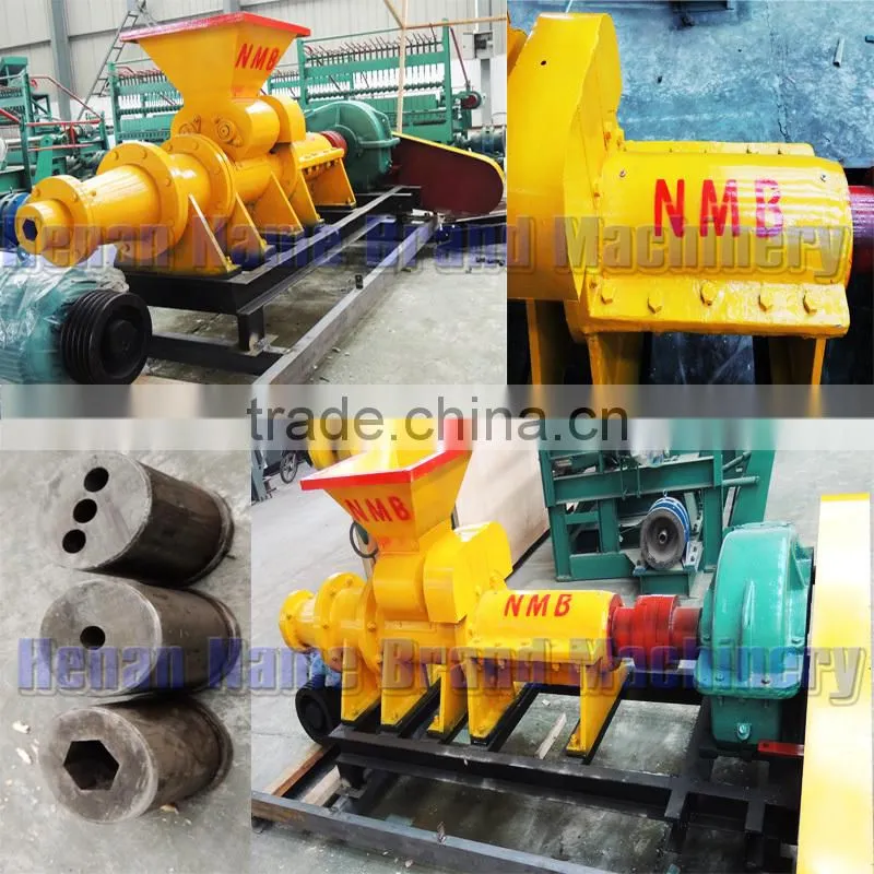Best quality with CE&ISO wood sawdust coal rod charcoal briquette extrusion machine