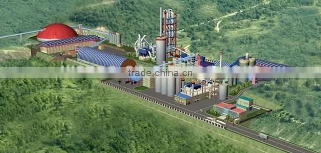 300-10000tpd clinker cement plant and mini cement plant