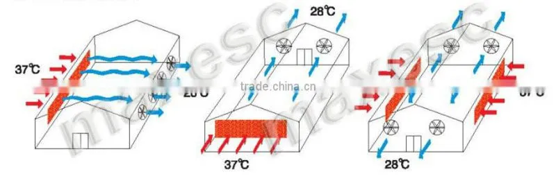 Large Air Volume Axial Exhaust Poultry Fan