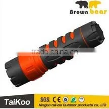 abs+ rubber 1w cob led flashlight