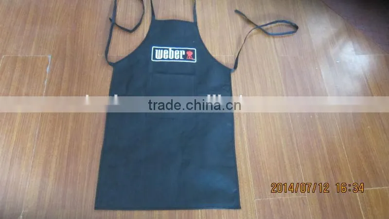 Non woven cheap printed disposable cooking kitchen apron