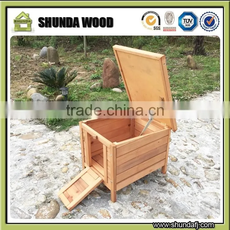 SDR013 Cheap Wooden Cottage House for Cats