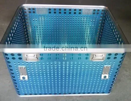 Aluminum alloy Spot welding sterilization revolving container