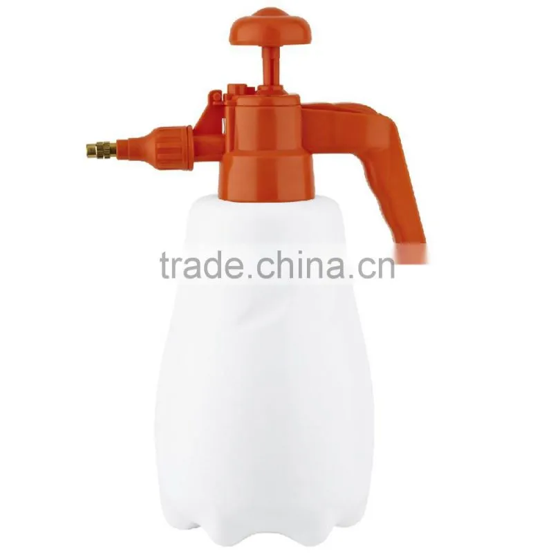 1LTOP pressure hand farm and water pump garden sprayer white orange