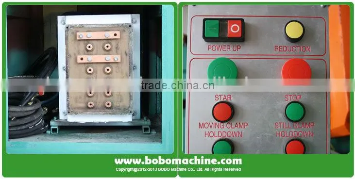 Vehicle wheel rim flash butt welding machine