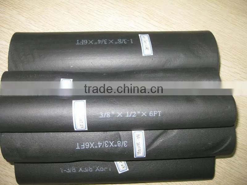 Pipe insulation for air conditioner / Tube foam pad / Rubber tube insulation