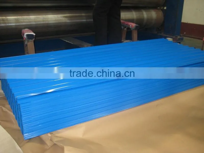 good price galvanized prepainted corrugated roof steel sheet