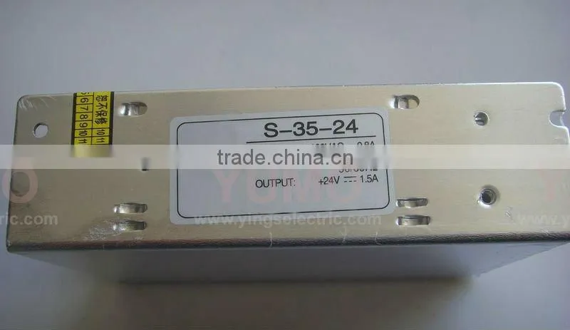 S-35-24 constant voltage 35W 24V 1.5A Switching Power Supply