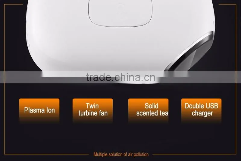 car ionic air purifier for car for dust collector