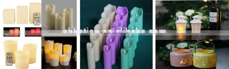 Christmas led candle led flameless flicking candle for Christmas led wax candle LED angel candle led candle