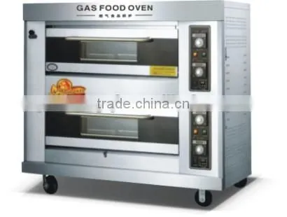 Hot sale double deck Lpg ovens(ZQF-Y-2)