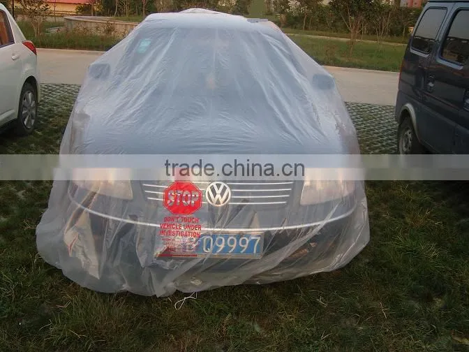 Newly clear UV unti-sun plsatic cover for SUV car