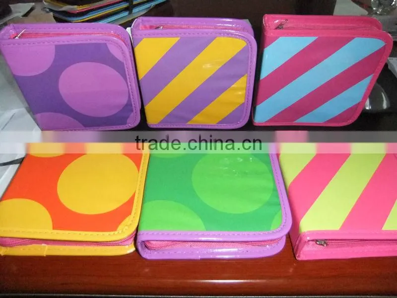 lovely pvc CD/DVD bag/2016 new style CD/DVD bag