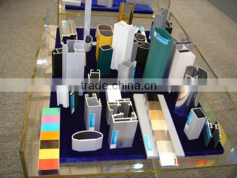 powder coated aluminum sliding door profile ,parts for sliding doors