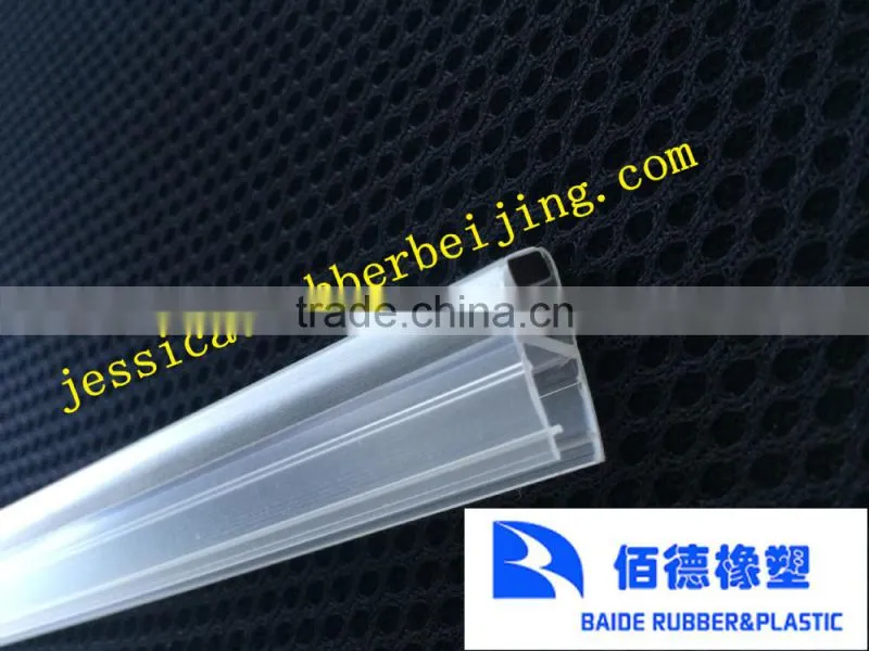 Top Quality! glass balcony sliding door plastic strips in china