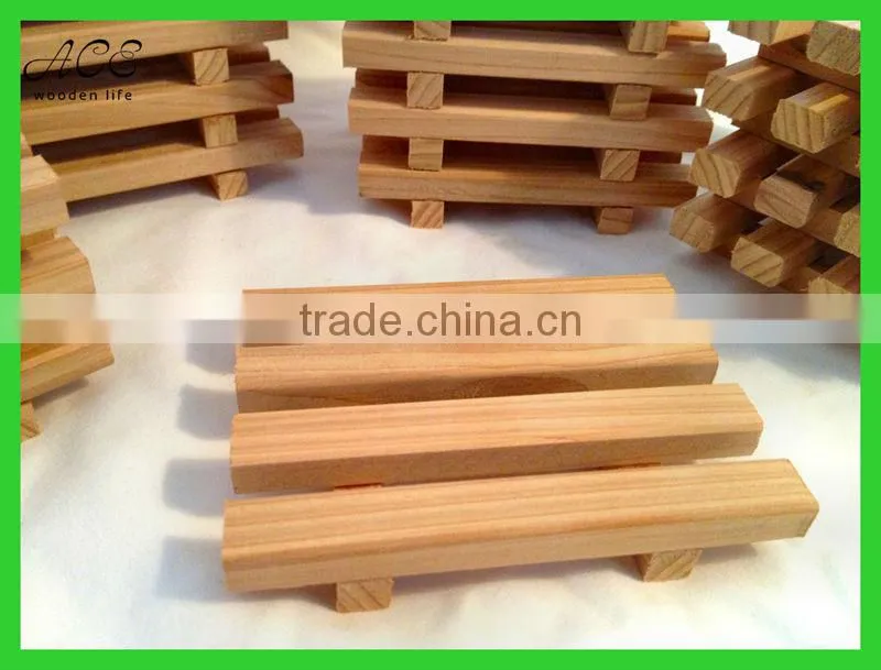 wooden soap dish