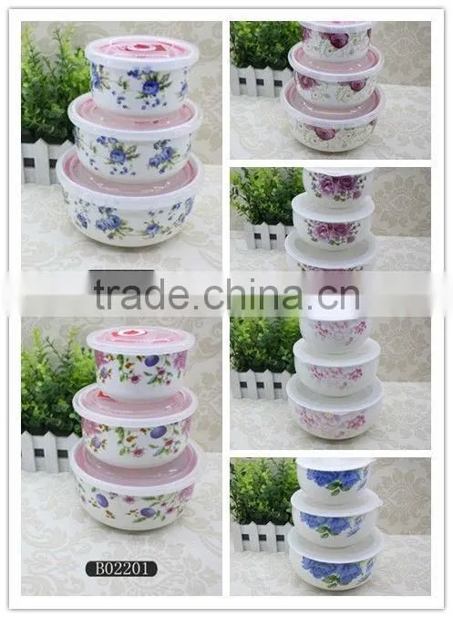 ceramic bowl,food storage for sale,wholesale ceramic bowl set,food storage bowl sets with lid,plastic salad bowl