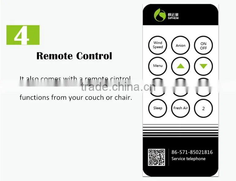 Anion smart home Air Purifier air humidifier