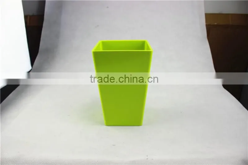 Home garden decorative cyan square type pots vases planters HP P02 13
