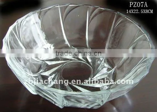 colored glass bowl