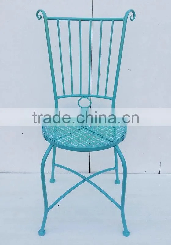 Metal dining chair
