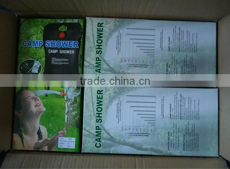 5Gallon high quality portable camping shower tray