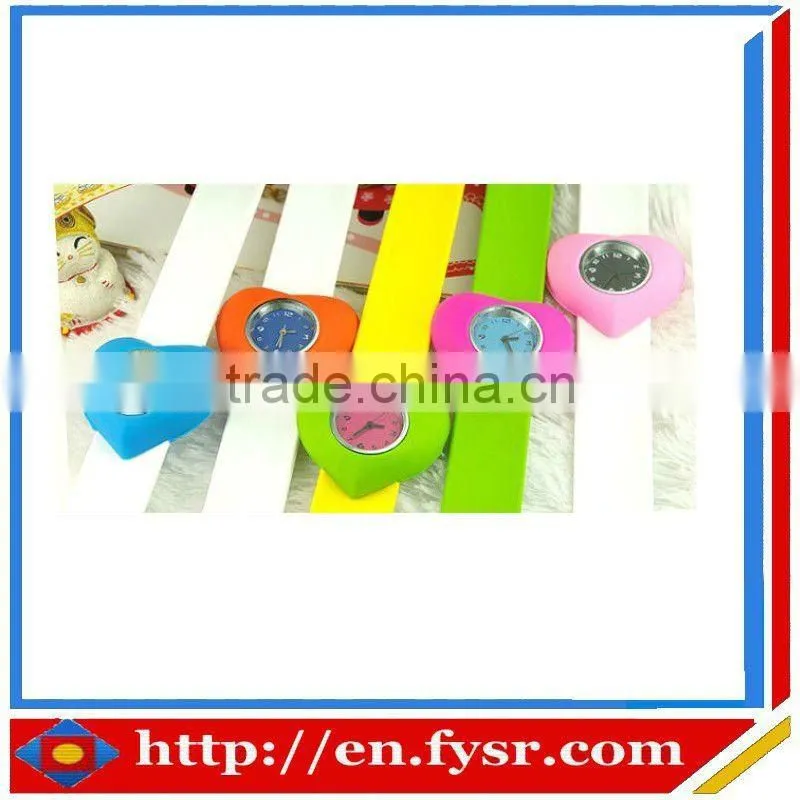 kids silicone slap watch , silicone slap wrist