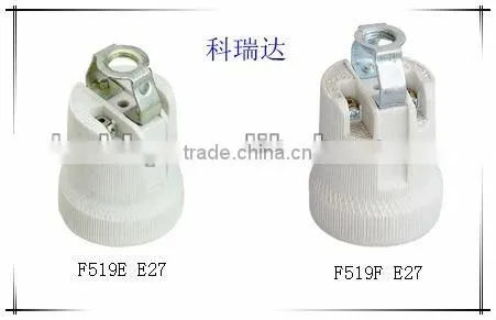 F519 E27 Porcelain edison screw Lampholder